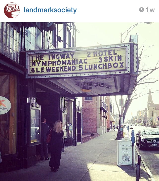 Our first Instagram photo of our Conference HQ, The Little Theatre in Downtown Rochester.