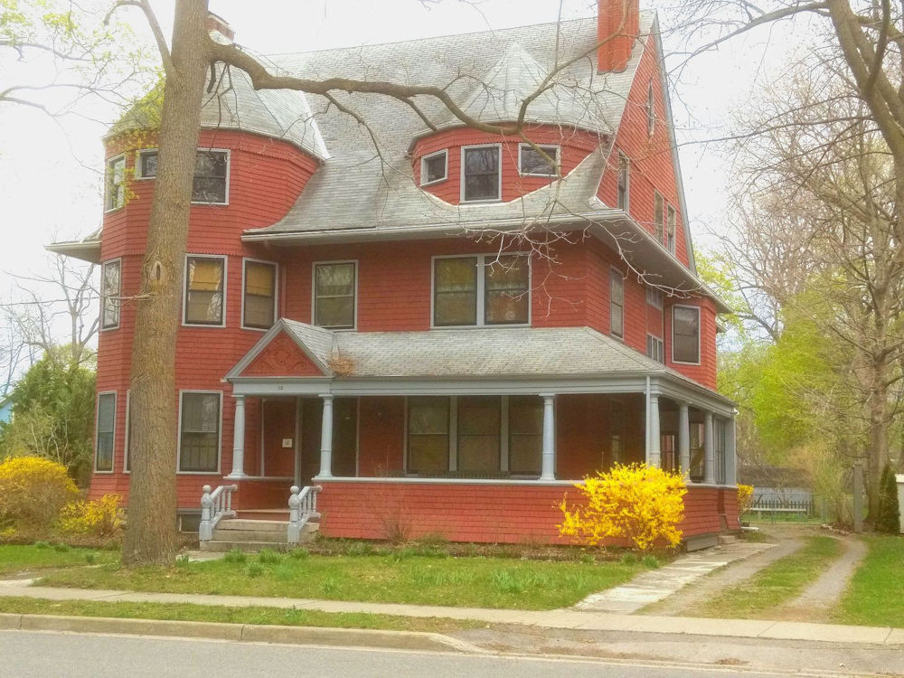 This house at 12-14 Church Street in LeRoy, NY has been home to four generations of the same family since 1901.